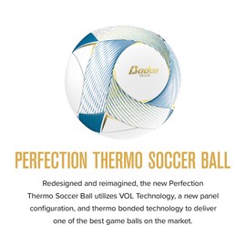 Baden Perfection Thermo Soccer Ball, Size 5