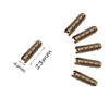 Gotetiso Shoelaces 200 Pieces Metal Replacement Tips for Shoelaces Lace