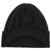 Lierys Fine Merino Knitted Hat Ladies’/Men’s in Black (Visor 4.8