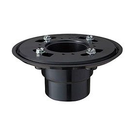 HEATGENE Shower Floor Drain Base Flange, 2 Inch Threaded Adapter, Linear and Square Drain Compatible