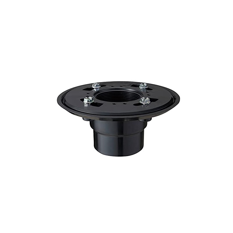 HEATGENE Shower Floor Drain Base Flange, 2 Inch Threaded Adapter,