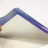 Laser Mirror Wool Base Leather Material Holographic Mirror PU Artificial