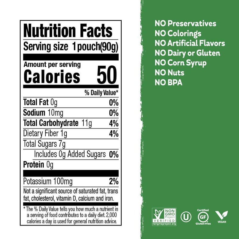 Buddy Fruits Pure Blended Fruit and Veggies Apple, Pear and