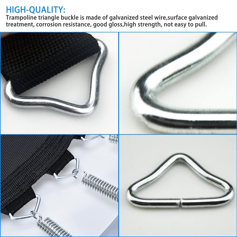 Trampoline Triangle Buckle Trampoline Springs Trampoline Mat Triangle Rings V-Ring