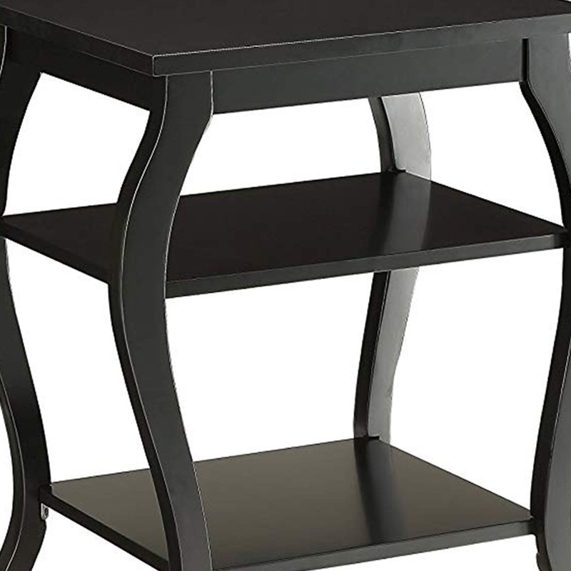 Benzara Becci End Table, Black