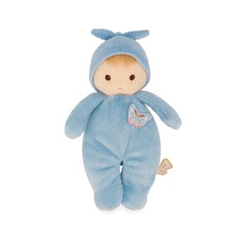 KALOO Very Soft and Fluffy Baby Doll - Soft and Delicate Body - Rag Doll - Blue Colour - 24 cm - Washable - From Birth - K222004
