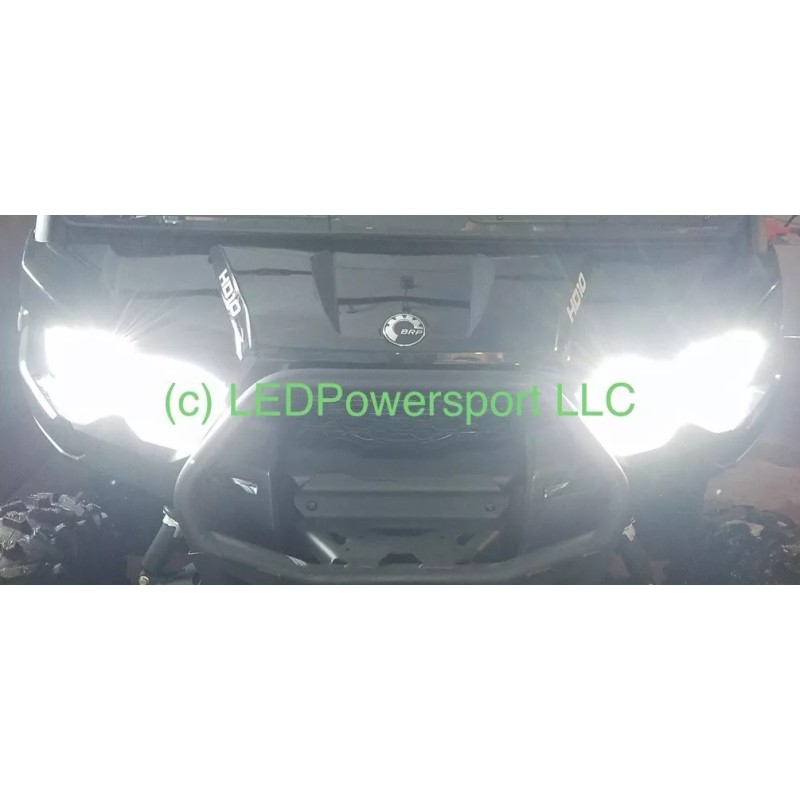 FT Direct Fit LED Headlights For 2014 Yamaha Grizzly 700