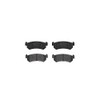 Brembo P 10 001 Brake Pad Set, Disc Brake, 4-Piece