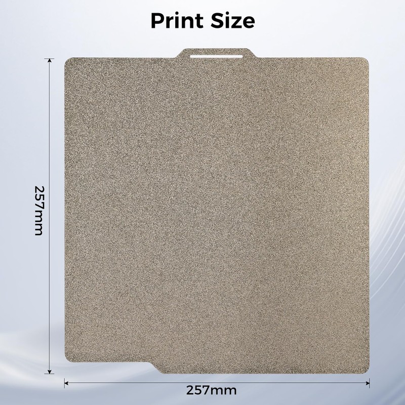 Sovol Double Sided PEI+PEI Sheet for Bambu X1/X1C/X1E/P1P/P1S/A1 Printing Plate