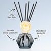 Brakula Reed Diffuser Set, 6.09 fl oz (180 ml)-Bamboo with