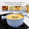AIKENBBKK 5 Quart Stock Pot with Lid, Non Stick Cooking