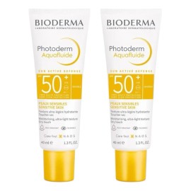 2 Un Protetor Solar Facial Bioderma Fps 50+ Com 40ml Cada