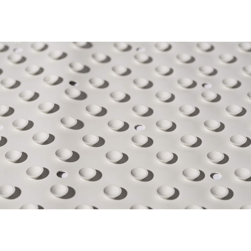 Croydex AG181422 Hygiene-n-Clean Anti-Mircobial Medium Natural Rubber Bath Mat, 34