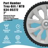 Sutmorly 7 inch Front Wheel Assembly for Most Walk-Behind Mowers,