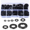 Pack of 500 Plastic Washers, Flat Spacers, Nylon Spacers, Flat