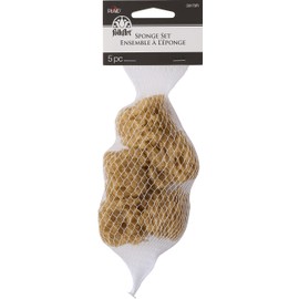 FolkArt Synthetic Sponge Set, Small, Brown