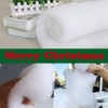 Ruolin Christmas Snow Blanket Set, 240 x 80 cm, Thickened
