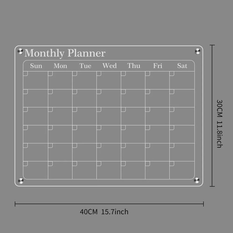 Generic Planificador De Pizarra Blanca De Borrado Magnético Para