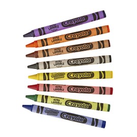 Crayola Ultra Clean Washable Color Max Crayons, Standard Size, Set of 24