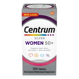 Centrum Silver Mujer Americano 50+ 100 Tabletas Vitaminas #1 N/a