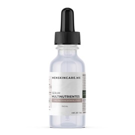 Serum Coctel Multinutrientes con Neoglucosamina, Extracto de Cúrcuma, Vitamina E, Retinol y Acido Hialuronico, Ayuda a la hiperpigamentacion, regenera el cutis, unifca el tono de tu piel.