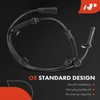 A-Premium 2PC Set Rear ABS Wheel Speed Sensor Compatible with