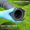 Valterra Silverback™ 15-Foot RV Sewer Hose Kit, Universal Sewer Hose