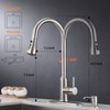 Touch Kitchen Faucet,KEER Smart Kitchen Sink Faucet with Pull Down