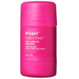 Briogeo Style + Treat Hair Styling Sleek Stick | Flyaway Control & Smooth Styles | Lightweight Finishing Balm | Silicone-Free | Vegan & Cruelty-Free | 0.5 oz