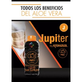 Aloe Pulp, Goji, Vitamin C Liquid Dietary Supplement Jupiter By Kromasol