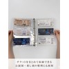 Pushlife Ticket Storage A4 Refills Ticket Holder for Concert Tickets