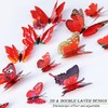 OPSEAM Butterfly Wall Decor 24/48 PCS, 3D Butterflies Stickers for