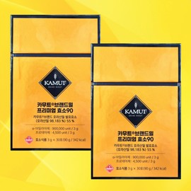 Grain On Germination Kamut Kamut Gray On Premium Jihye Lee Enzyme Potency High 2 Boxes / 그레인온 발아카무트 캬무트 그레이온 프리미엄 이지혜 효소 역가수치높은 2박스