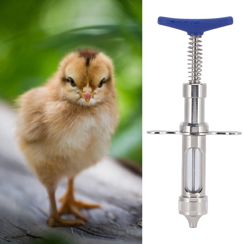 2cc Continuous Inoculator Automatic Syringe Injector Vaccine Injection for Chickens