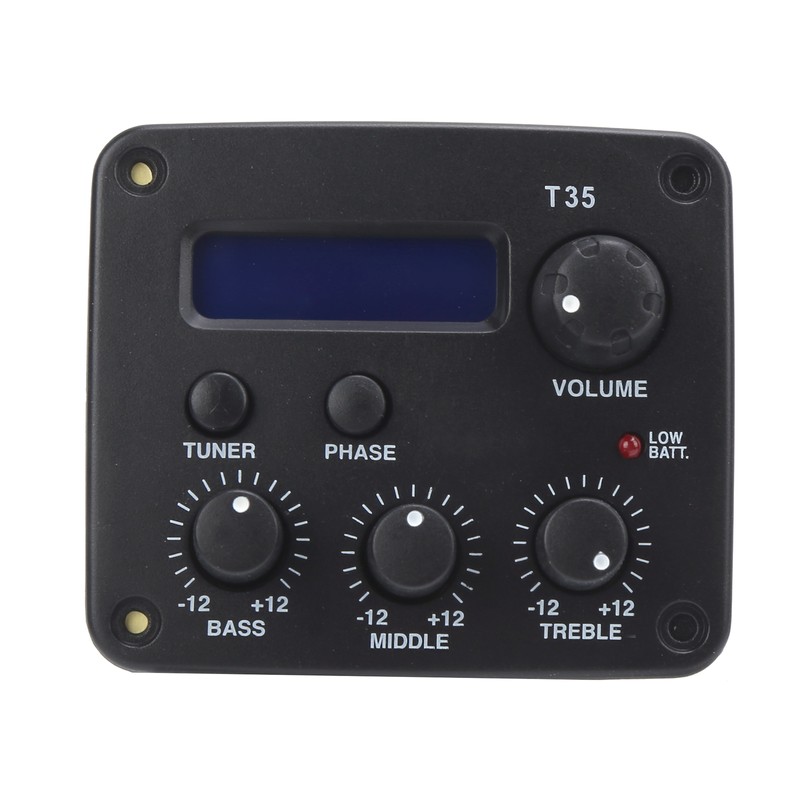 EQ Pickup 3Band AntiInterference Instrument Accessories for Folk Classical Guitar