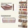 Moforoco Over The Door Pantry Organizer, Pantry Door Organizer Shelves,
