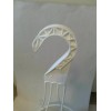 Landmark Plastics 12" WHITE Plastic Hanging Baskets {Set of 10}