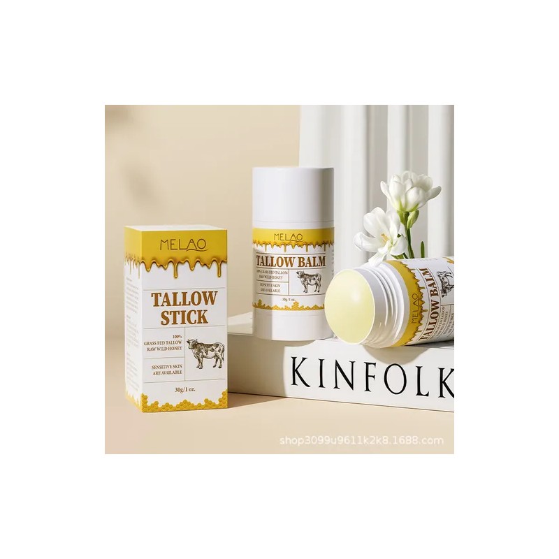 Crema Hidratante Sólida Con Mantequilla De Miel Y Sebo De