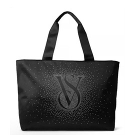 Victoria's Secret Victoria’s Secret Nylon Shine Tote Black Friday 2024 Crystal Rhinestone Bag RARE