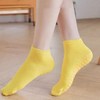 Unisex Non-Slip Yoga & Pilates Toe Socks Black L 3ea