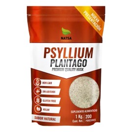 Psyllium Husk Plantago 1 Kg, Calidad Premium