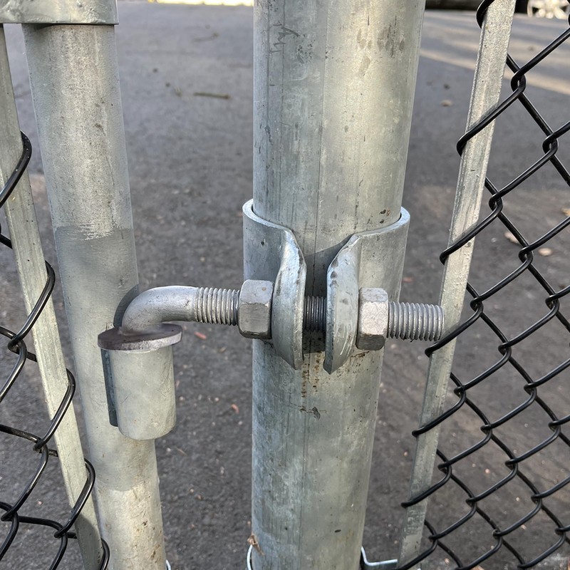 J-Bolt Gate Hinge, Hot-dip Galvanized J Bolt with 5/8" Gate