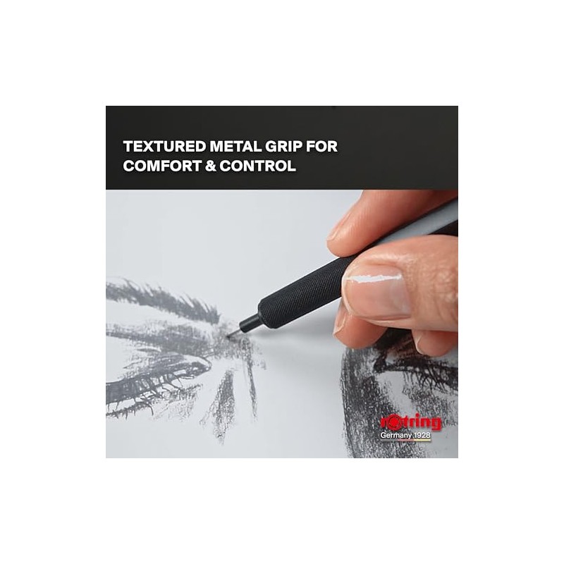 Rotring 500 - Lápiz mecánico (barril verde, 0,5 mm)