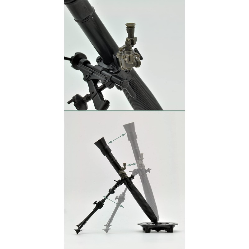 Little Armory LD035 318767 Mortar Gun M252 Type Plastic Model