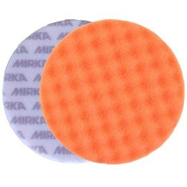 Polishing Pad 150 x 25mm Orange Curved 2/Conf