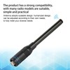 NA773 High Quality ABS Radio Dual Frequency SMAF Antenna Flexible