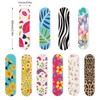 JSRQT Pack of 100 Nail Files, Mini Nail Files, Double-Sided
