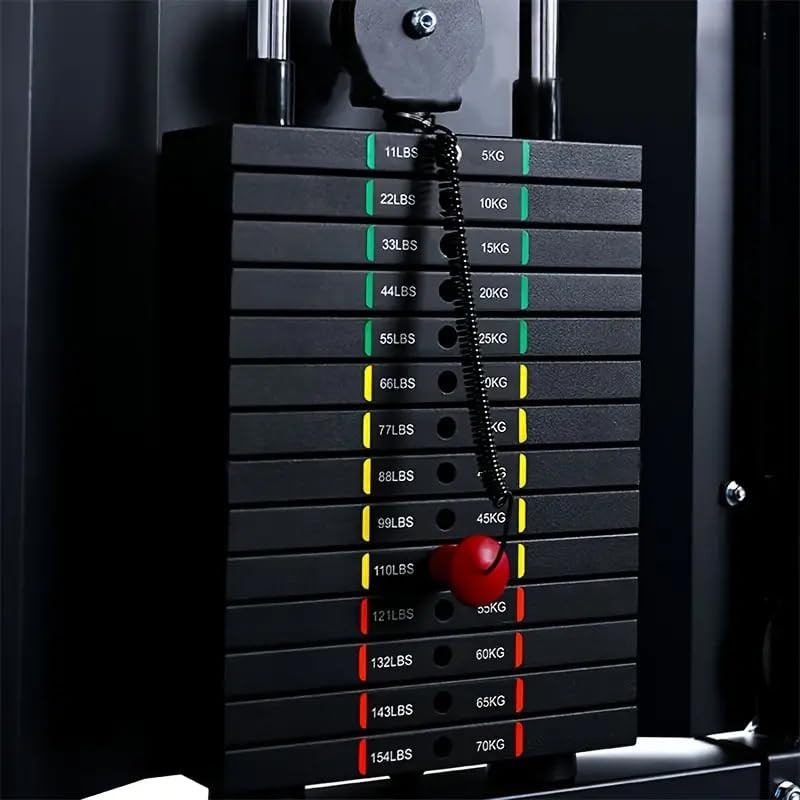 Ezweiji Weight Stack Pin, Magnetic Gym Weight Stacking Pens Strength