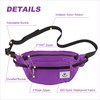 4Monster Hiking Waist Packs Portable,Water Resistant Fanny Bag with Adjustable