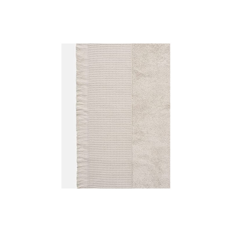 Linen House Aria Cotton/Bamboo Sand Hand Towel - 550 GSM